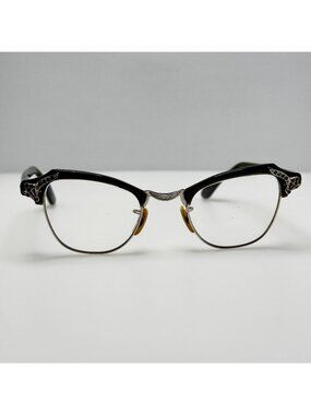 Bausch & Lomb B&L Eyeglasses Eye Glasses Frames 4 1/4 5 3/4 12k GF 22-46